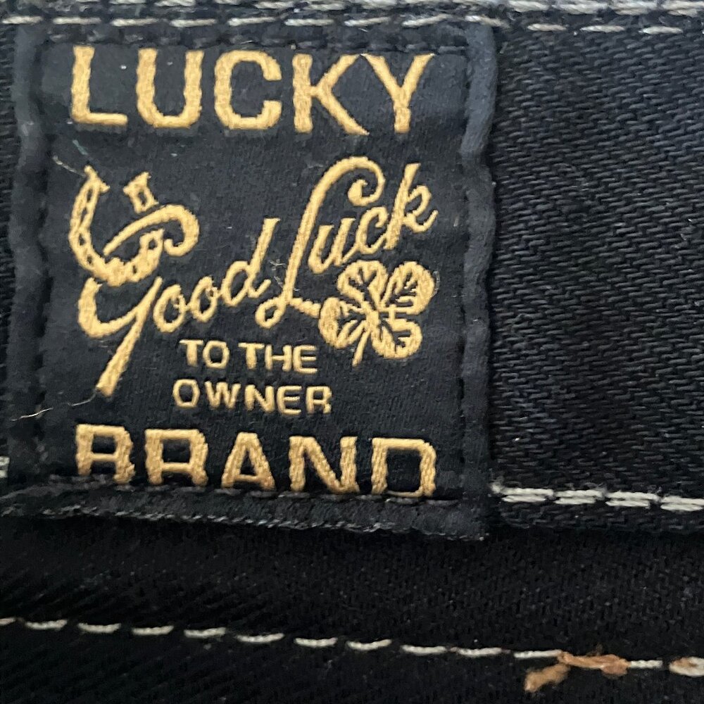 Lucky Brand Mens Jeans, Black Denim, Reg. Inseam, Made in America, Size 33 - Picture 5 of 15
